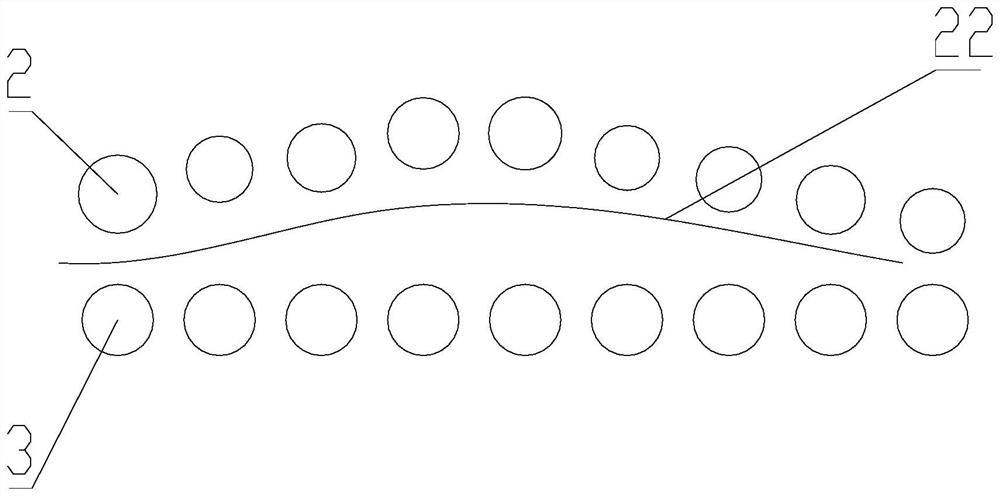 Strip-shaped steel shape corrector