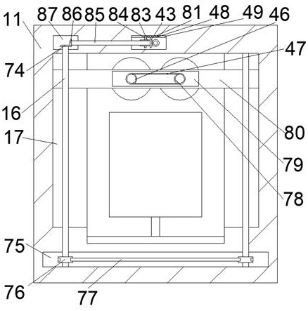 Dustproof equipment capable of protecting LED screen