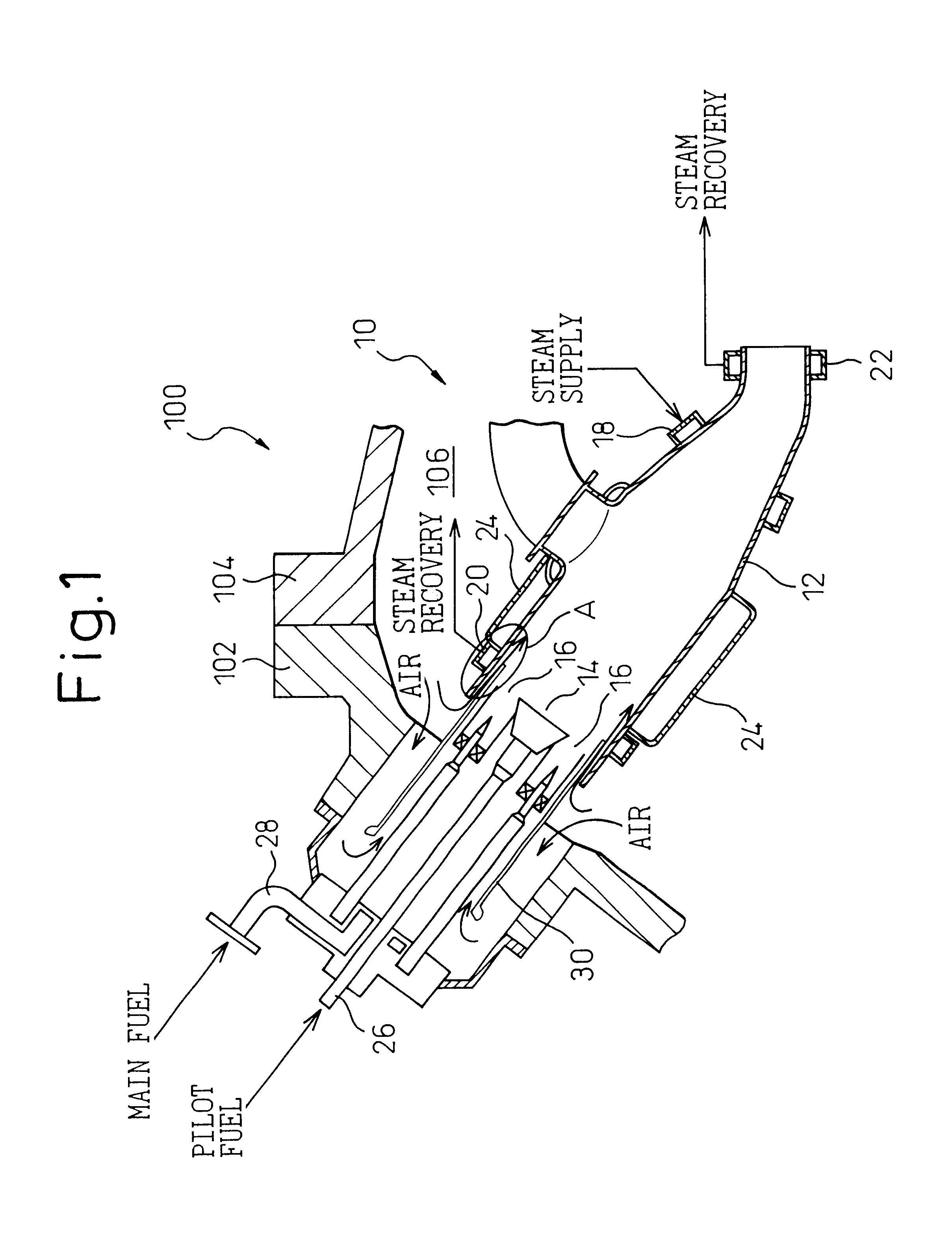 Gas turbine combustor