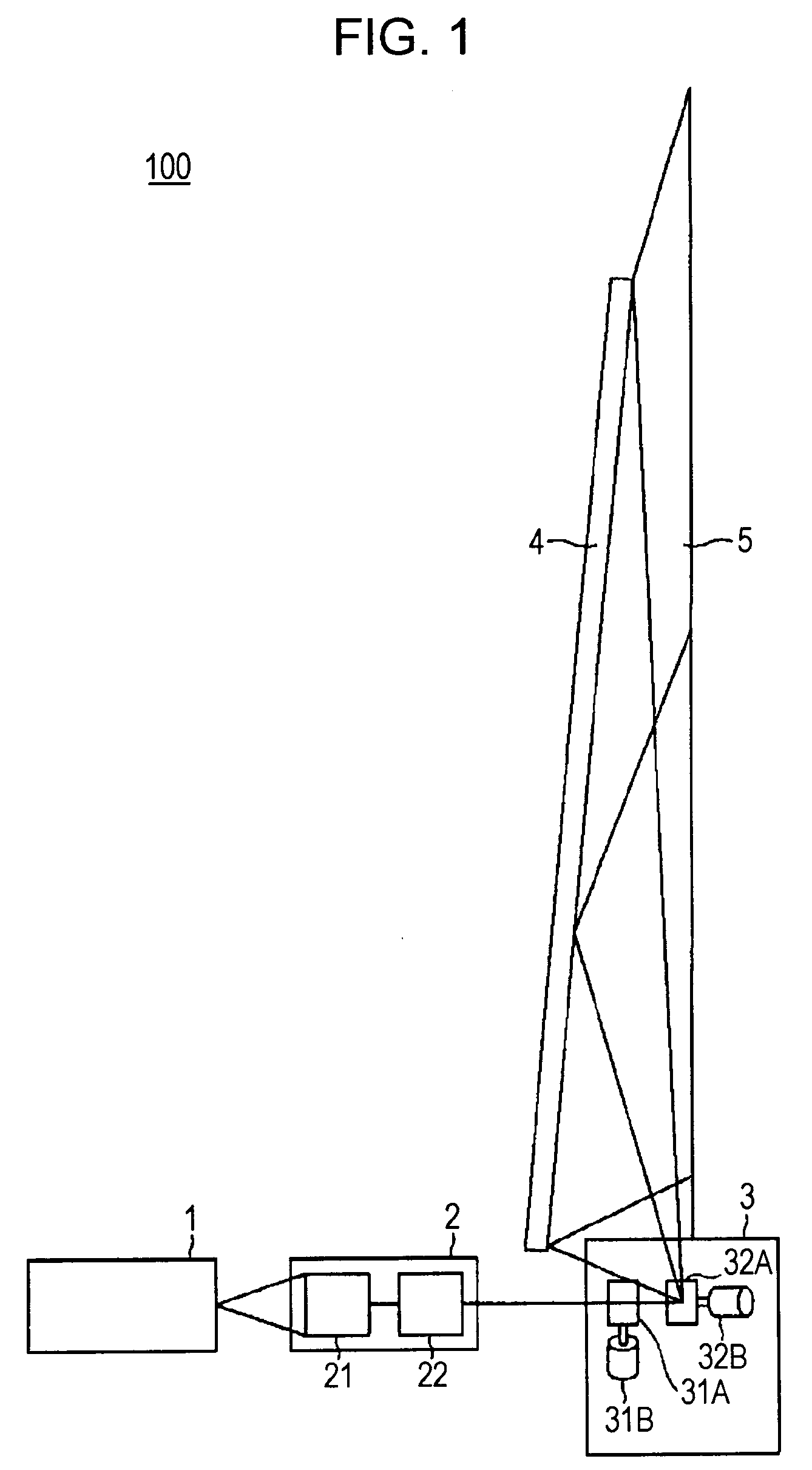 Rear projection display device