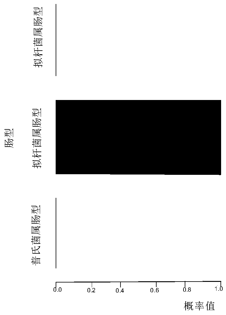 Detection method and device for human intestinal flora, and storage medium