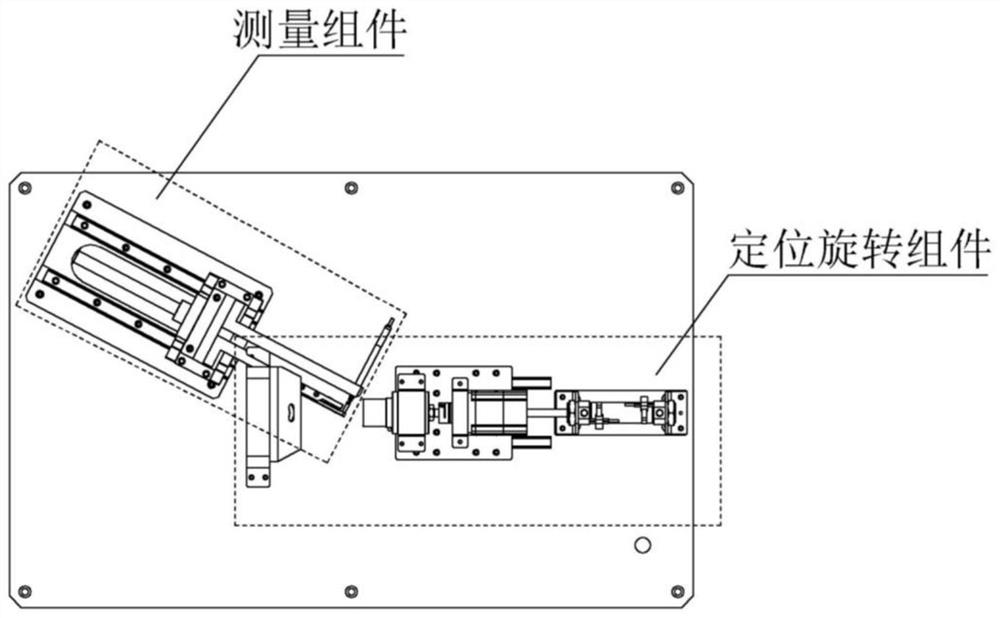 Cone wall thickness and wall thickness difference automatic detection device and detection method thereof