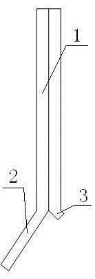 A double-lumen endotracheal tube with accurate positioning for anesthesia