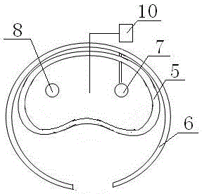 A double-lumen endotracheal tube with accurate positioning for anesthesia