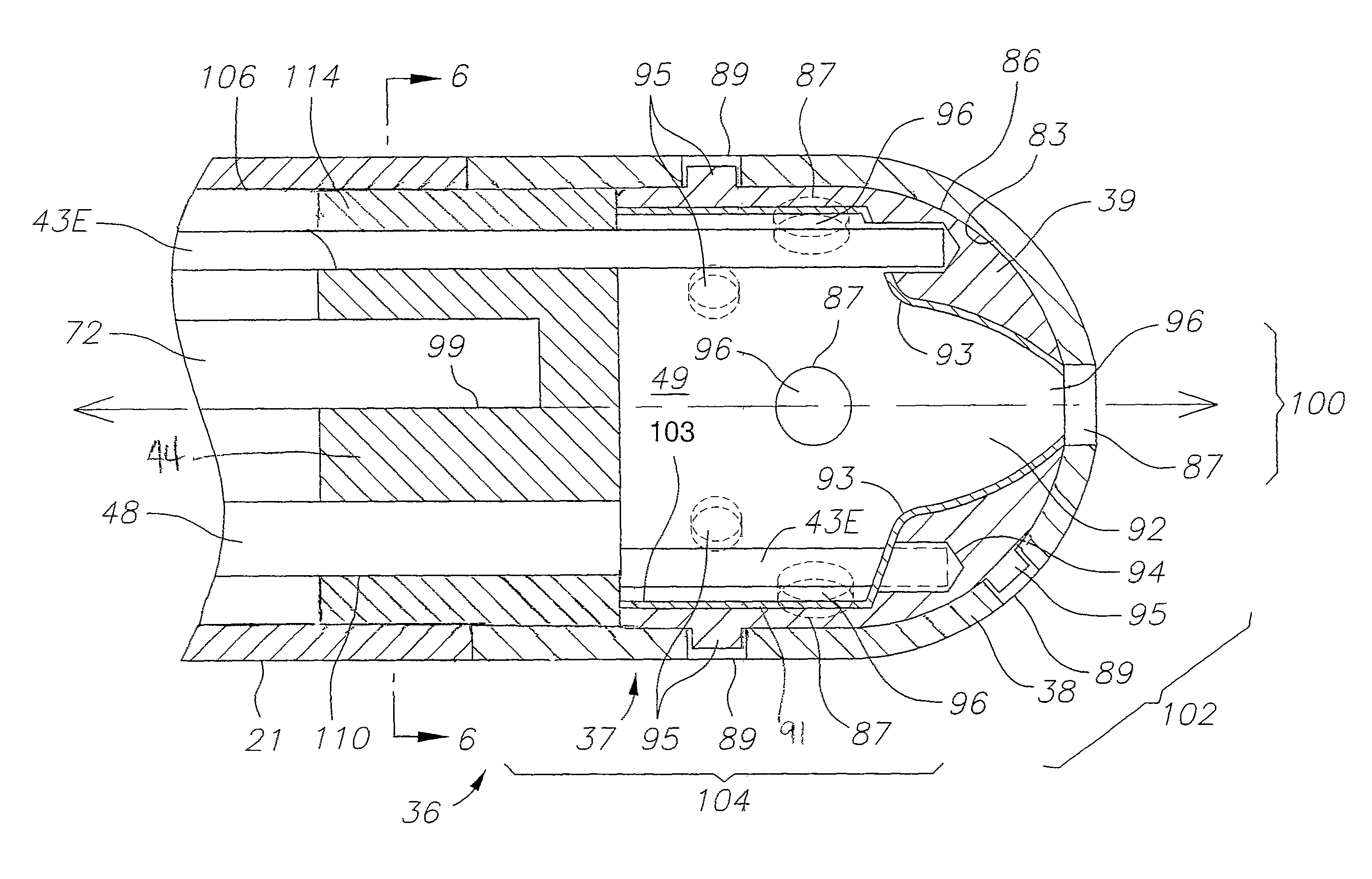 Catheter with omni-directional optical tip having isolated optical paths