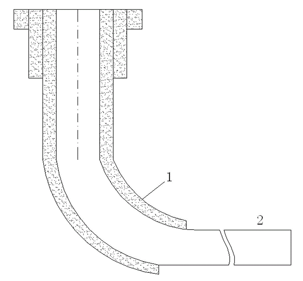 Loose blasting gas extraction technology for horizontal branch well of coal seam floor