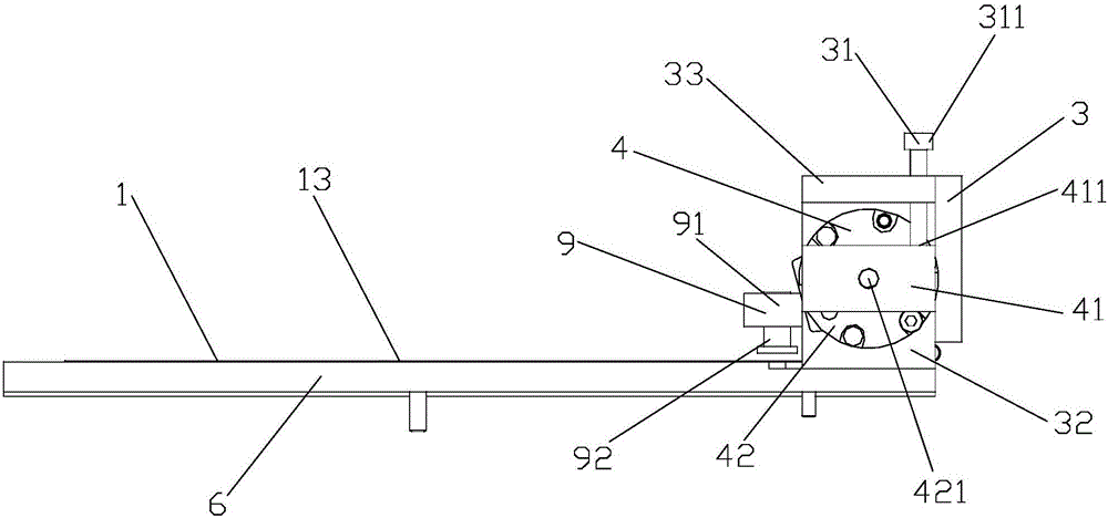 Cloth edgefold mechanism and edgefold method