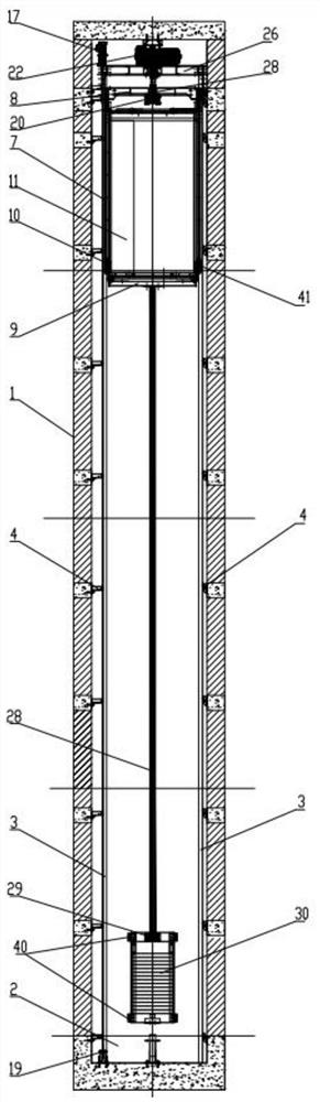 Steel belt traction household elevator with ultra-shallow bottom pit and short top layer