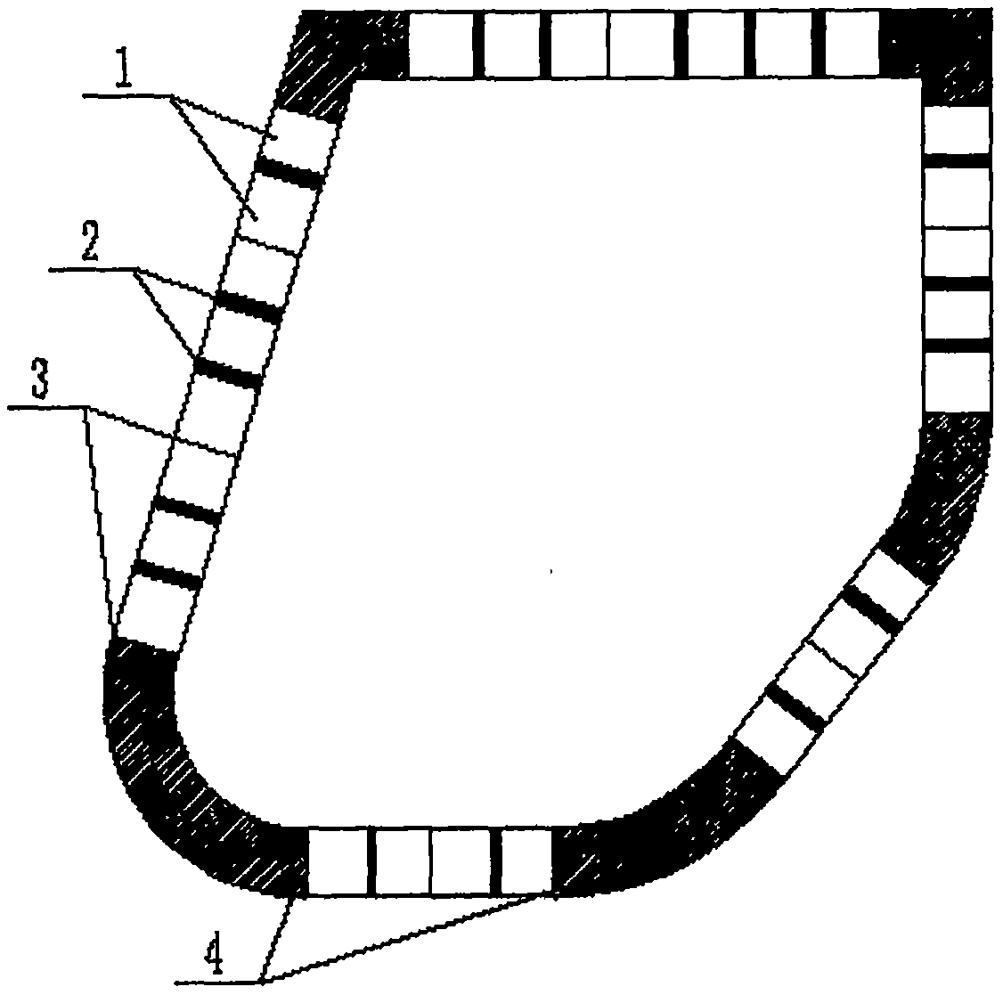 Oil depot assembly type fire dike construction method