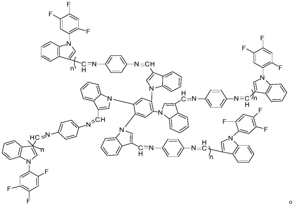 A fluorescent probe for detecting heavy metal ions in industrial wastewater and its preparation method