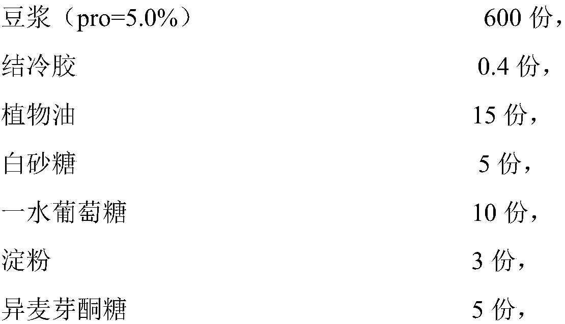 Brown soybean milk and preparation method thereof