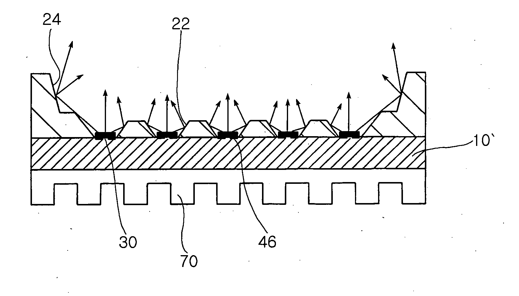 High power light emitting diode package