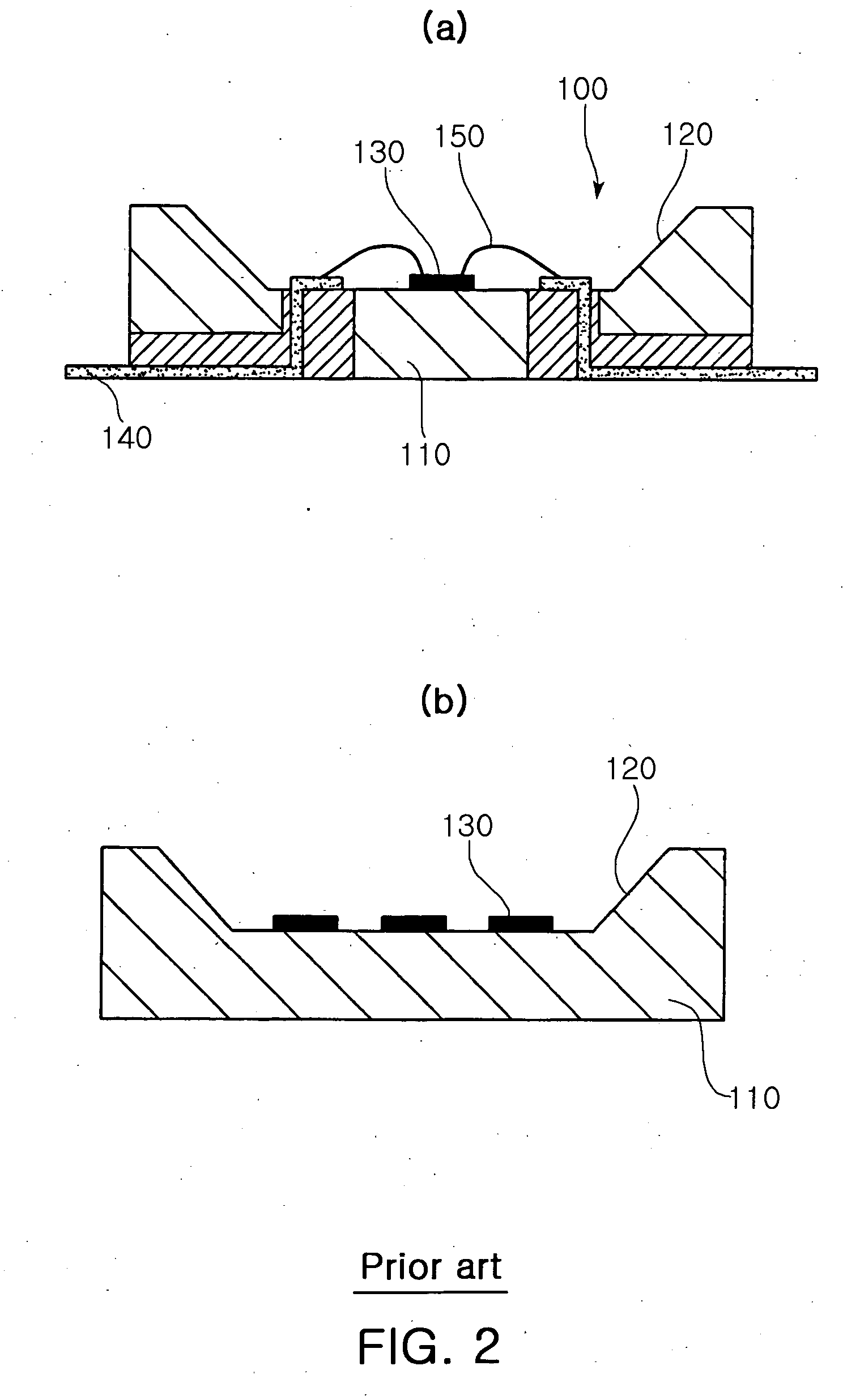 High power light emitting diode package