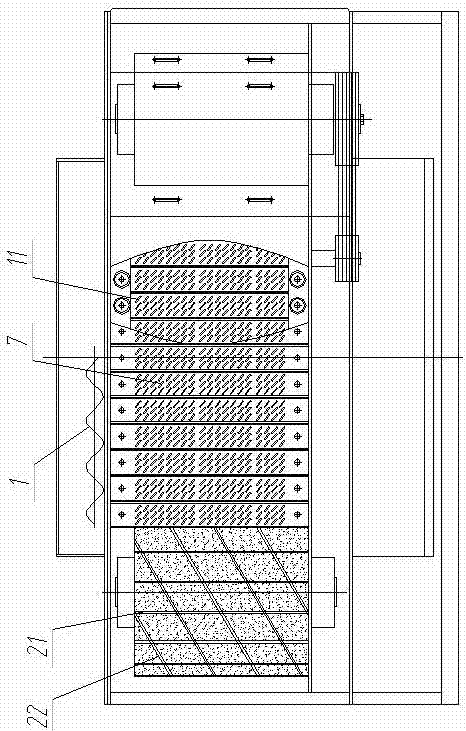 Belt type separated flow rice mill and rice milling method