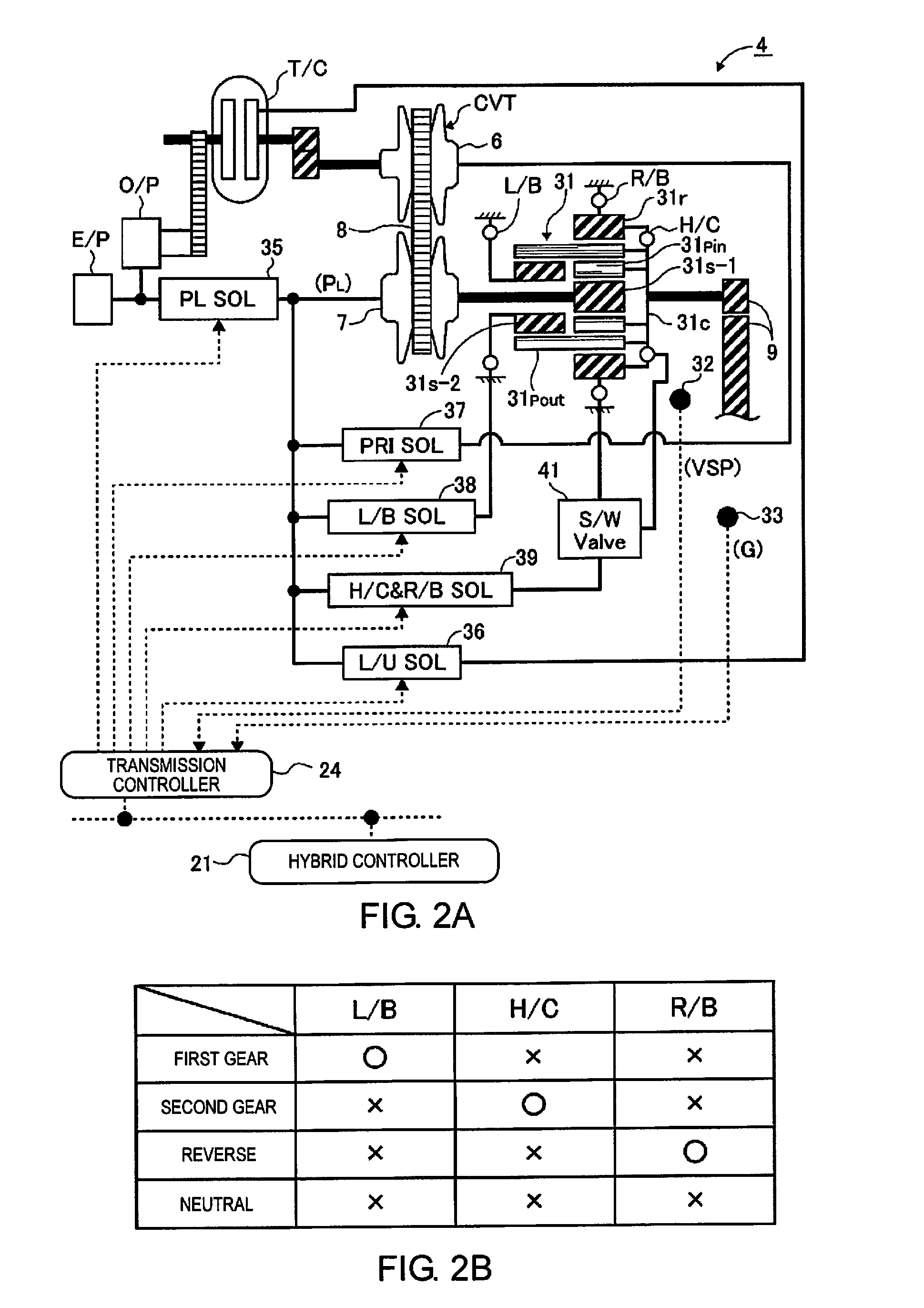 Hybrid vehicle mode-switching control device