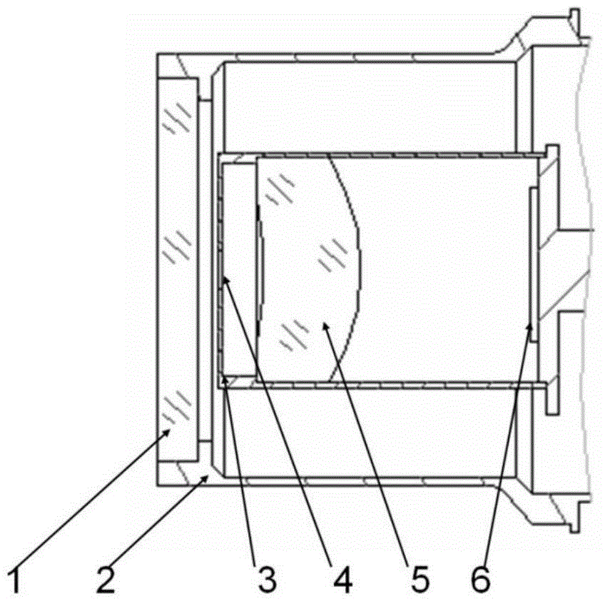 Infrared focal plane detector component