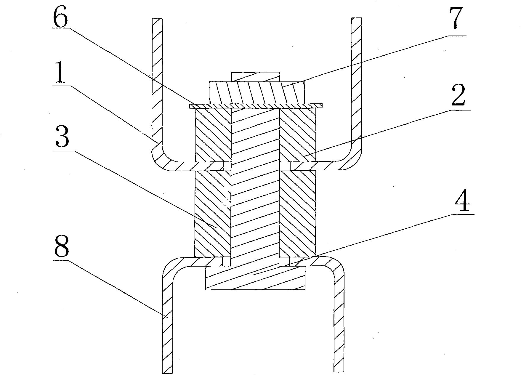 Novel exhaust system hanging mechanism