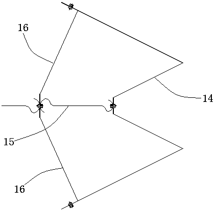 Flue gas treatment system based on chemical aggregation and electric precipitation