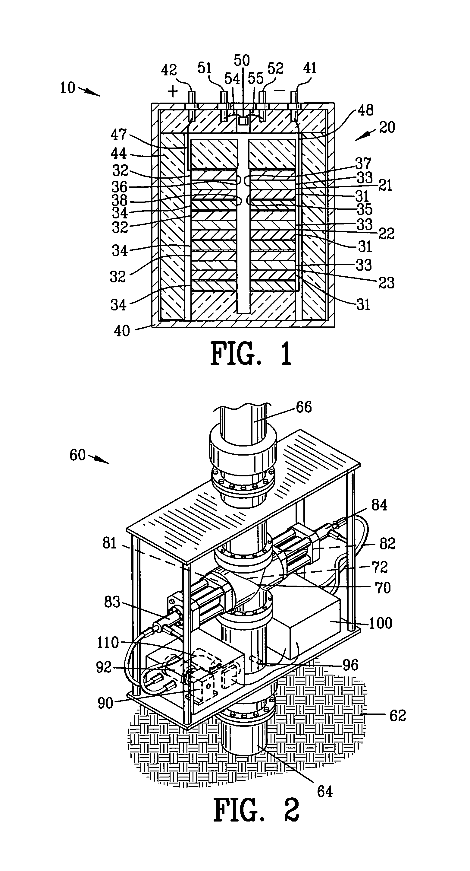 Thermal battery for power systems