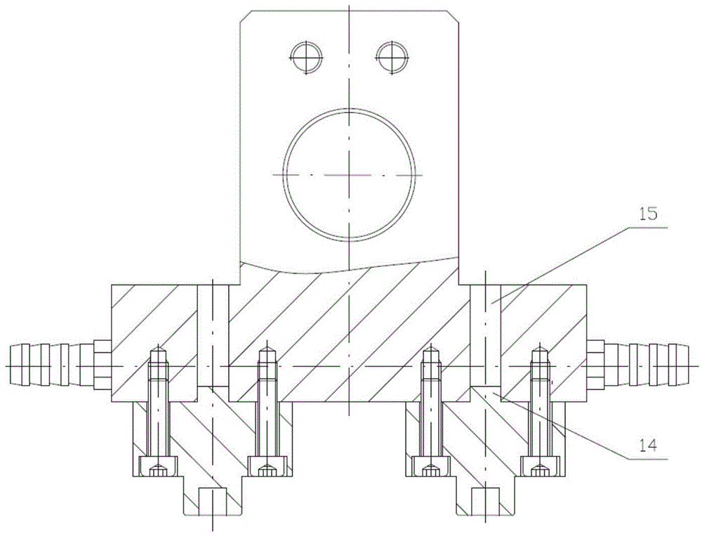 Floating simultaneous-four-point-projection-welding upper electrode structure