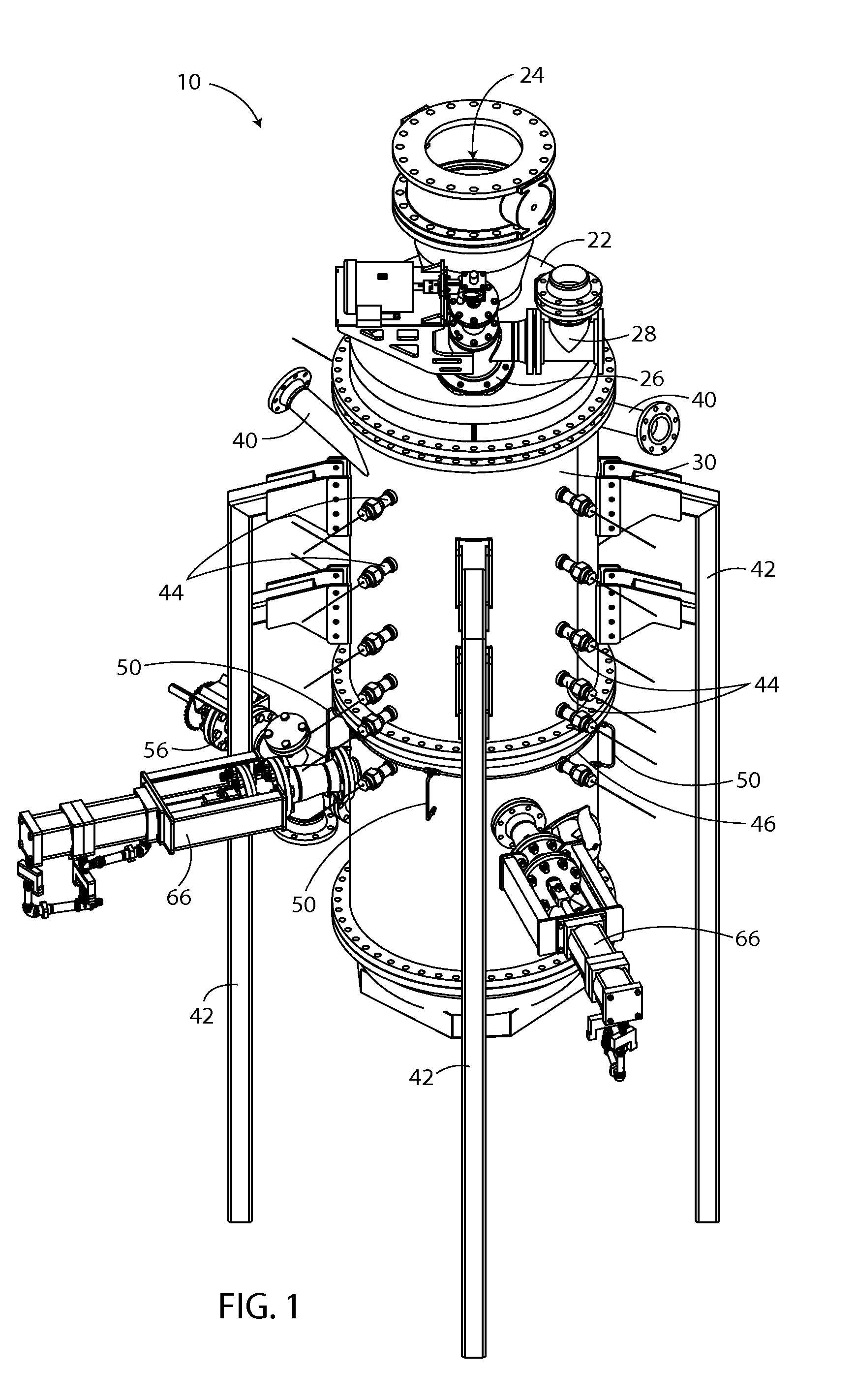 Gasifier Having a Slag Breaker and Method of Operating the Same