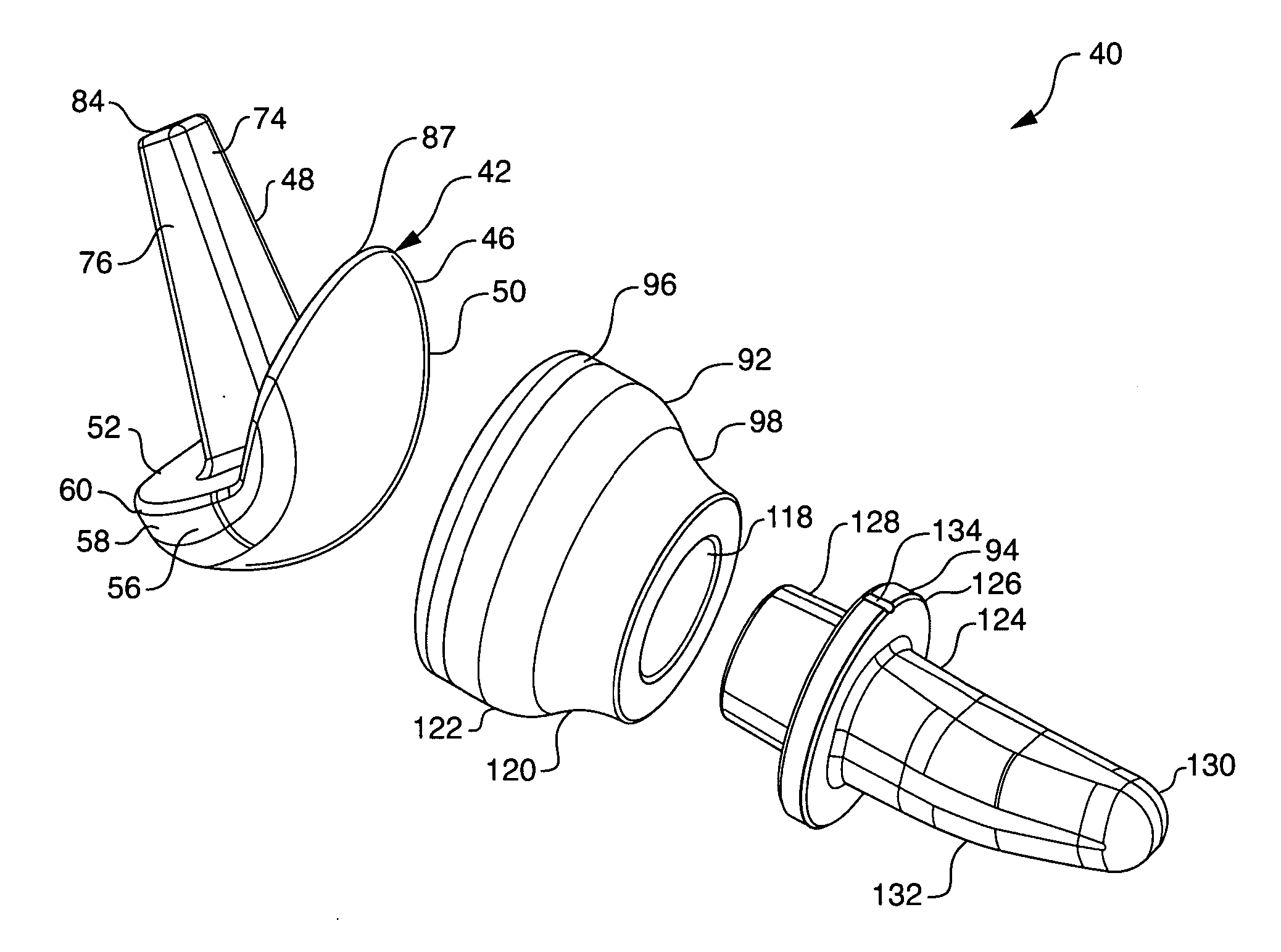 Radial-capitellar implant