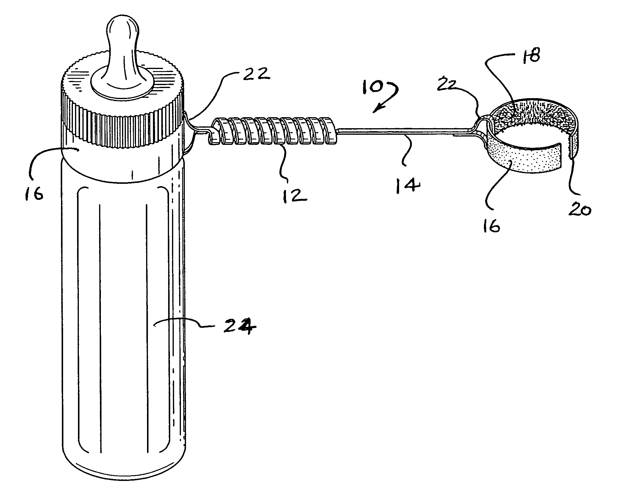 Baby bottle tether