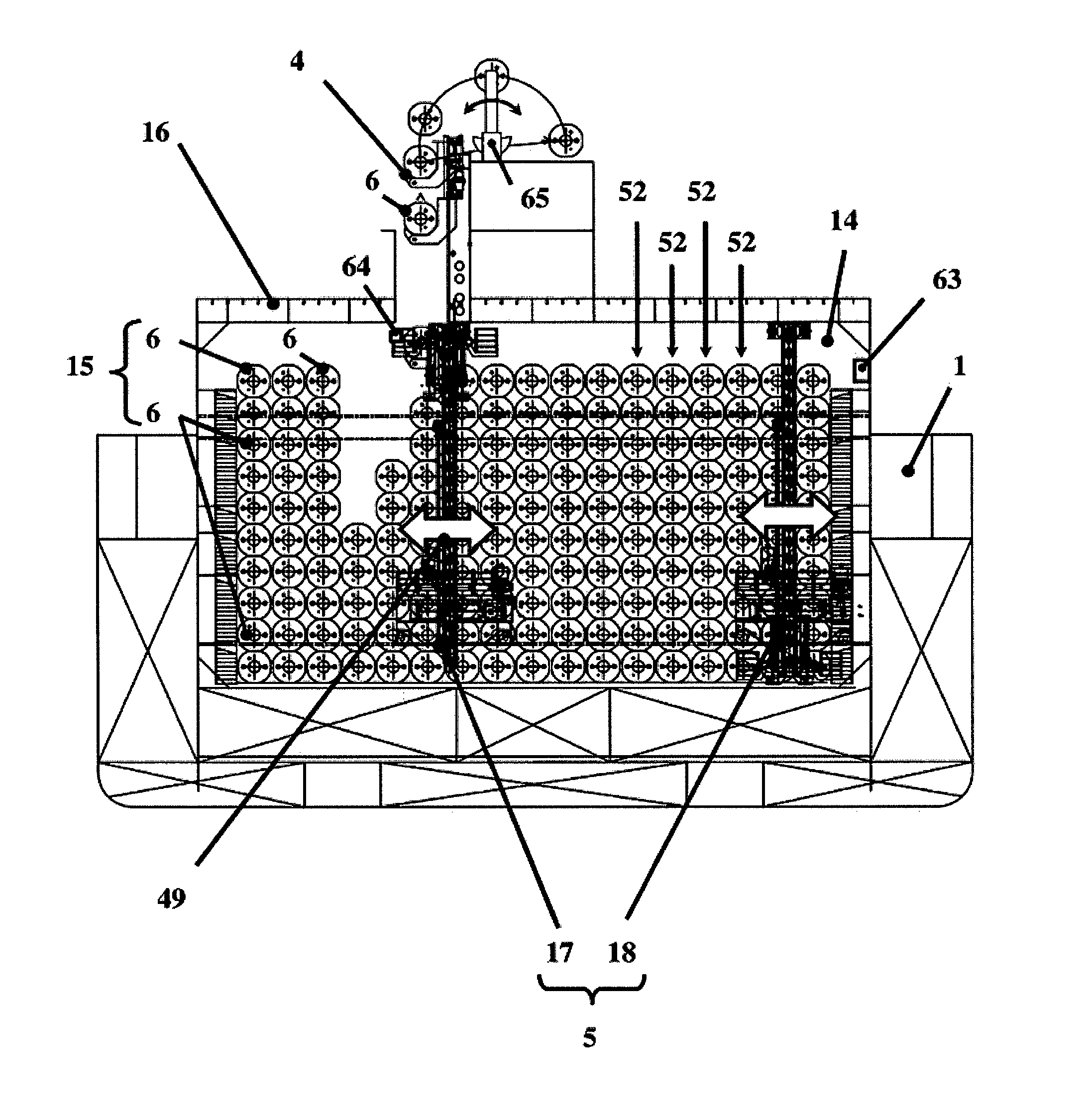 System for handling riser pipe