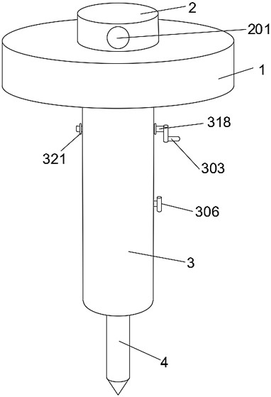 Adjustable support of electric energy quality evaluation device for electrical specialty