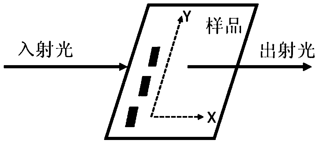 Terahertz imaging-based biomacromolecule content relative quantitative detection method