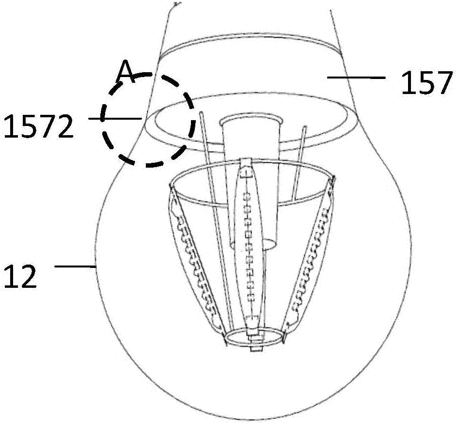 LED filament, manufacturing method of LED filament, and LED bulb equipped with filament