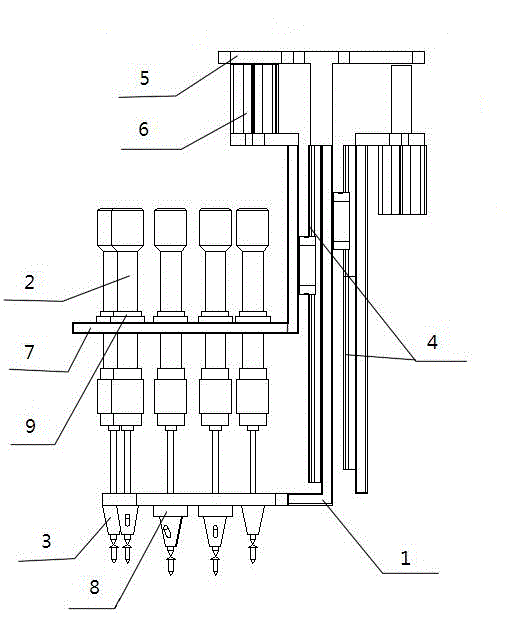 Automatic screw tightening machine