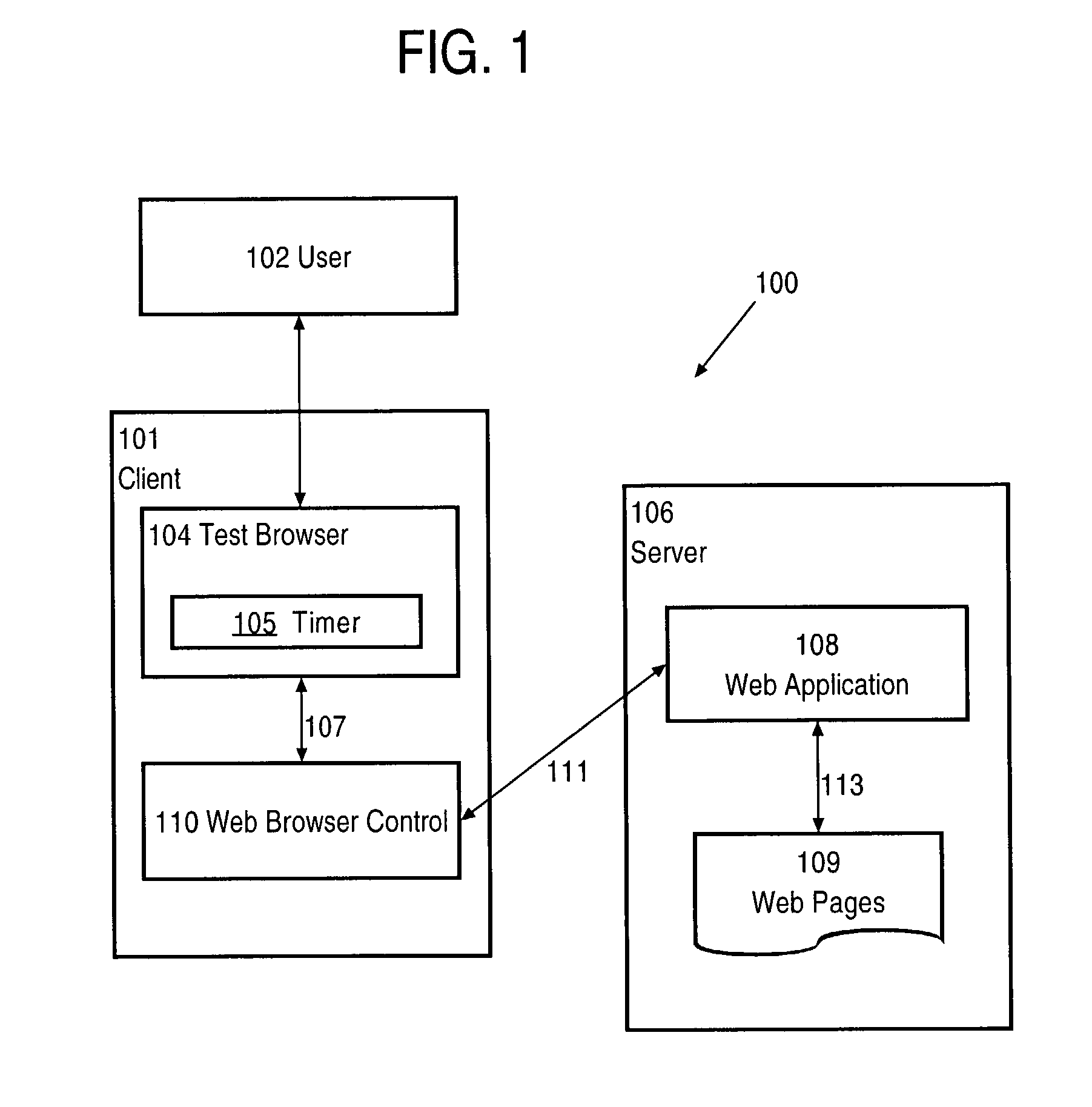 Method and system for testing web-based applications