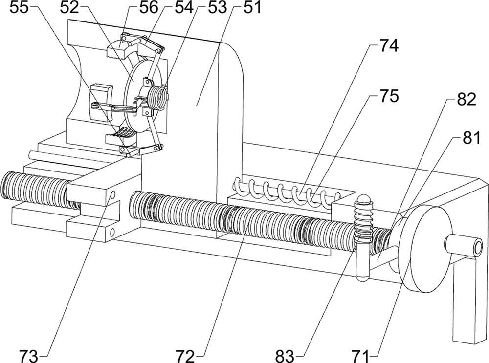 Rotary welding and polishing device for intelligent manufacturing