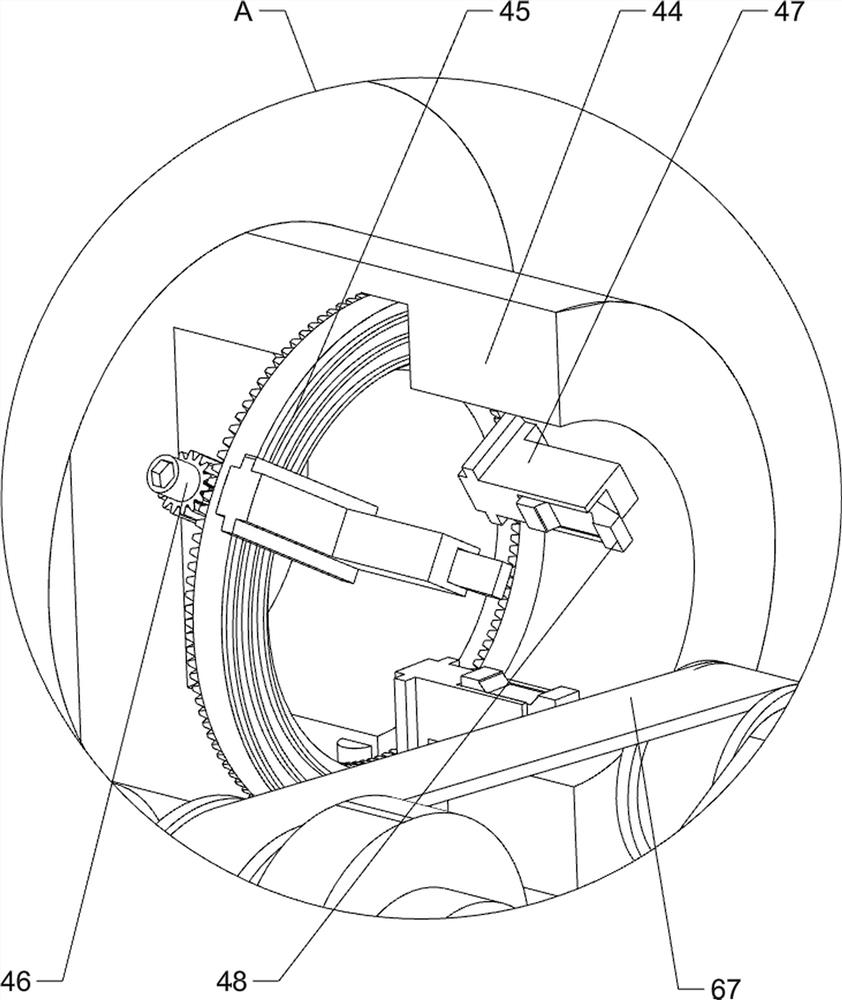 Rotary welding and polishing device for intelligent manufacturing