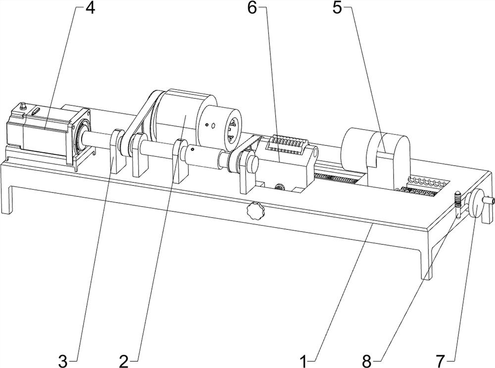 Rotary welding and polishing device for intelligent manufacturing