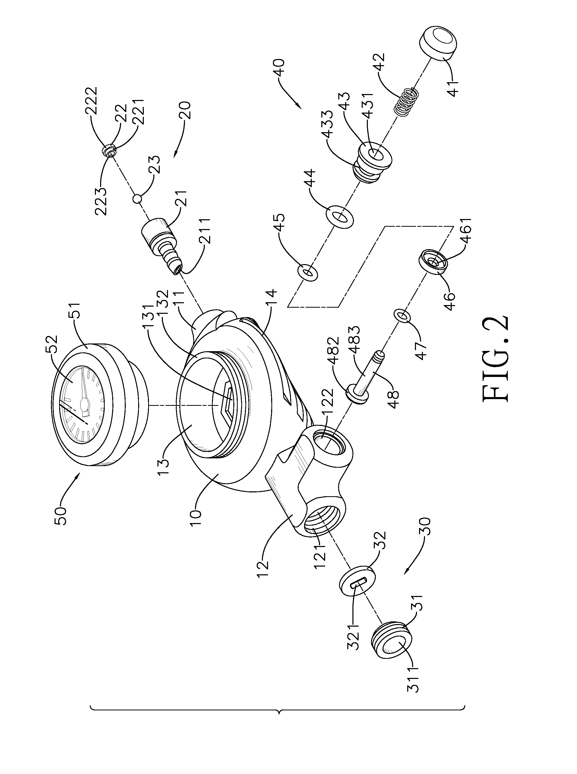 Barometer with multi-functions of measurement and depressurization