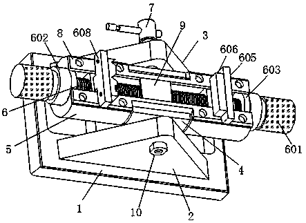 Clamp suitable for testing microhardness at different angles