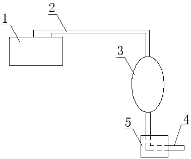 Static loading device special for haze removal system nozzle