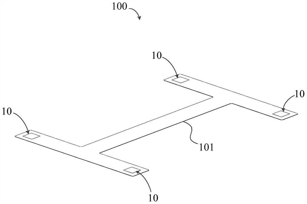 Pressure sensing module, touch control assembly, electronic equipment and touch control method