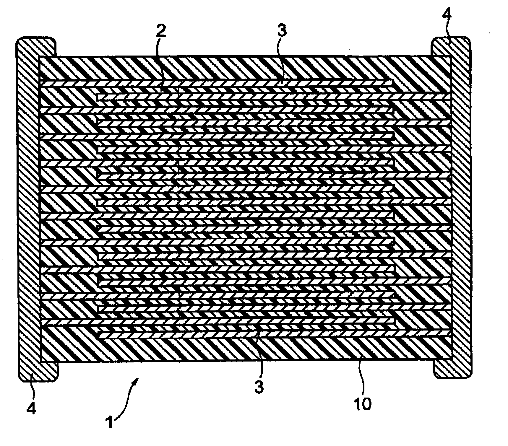 Electronic device, dielectric ceramic composition and the production method