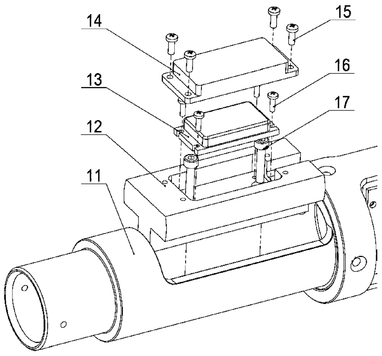 A shielding assembly used for a joint seat of a well logging instrument