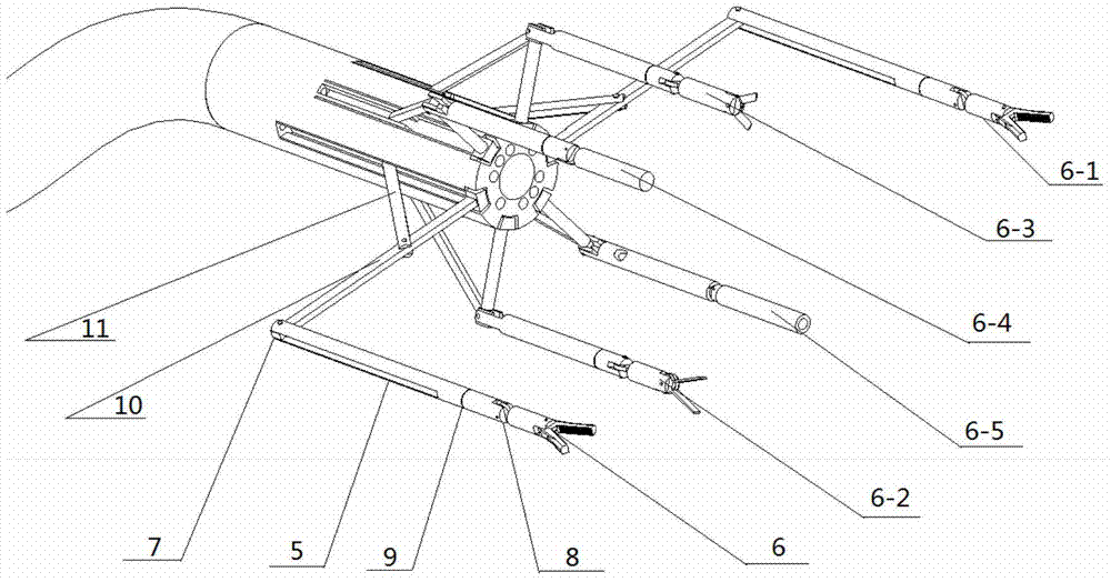 Robot operation platform for natural orifice transluminal endoscopic surgery