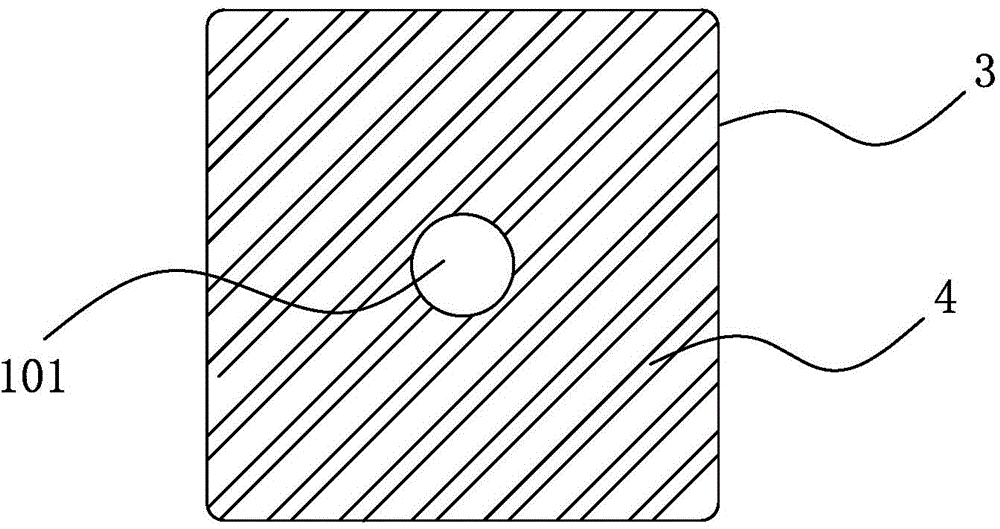 High-strength and corrosion-resistant BMC (bulk molding compound) material anchoring system for FRP (fiber reinforced plastic) grid and anchoring method