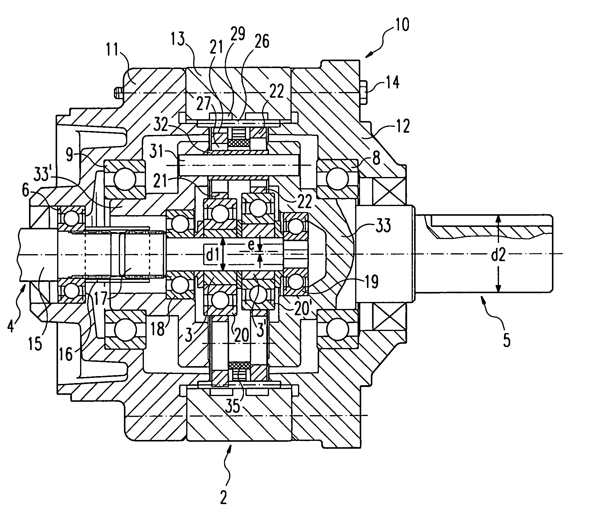 Series of gearboxes