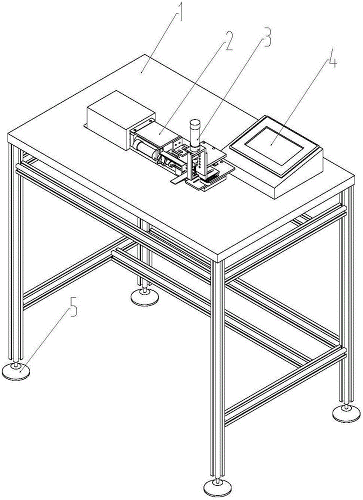 Puncturing system with automatic gap adjusting function