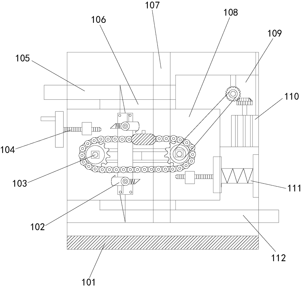 Treatment system for surface treatment of industrial wastewater