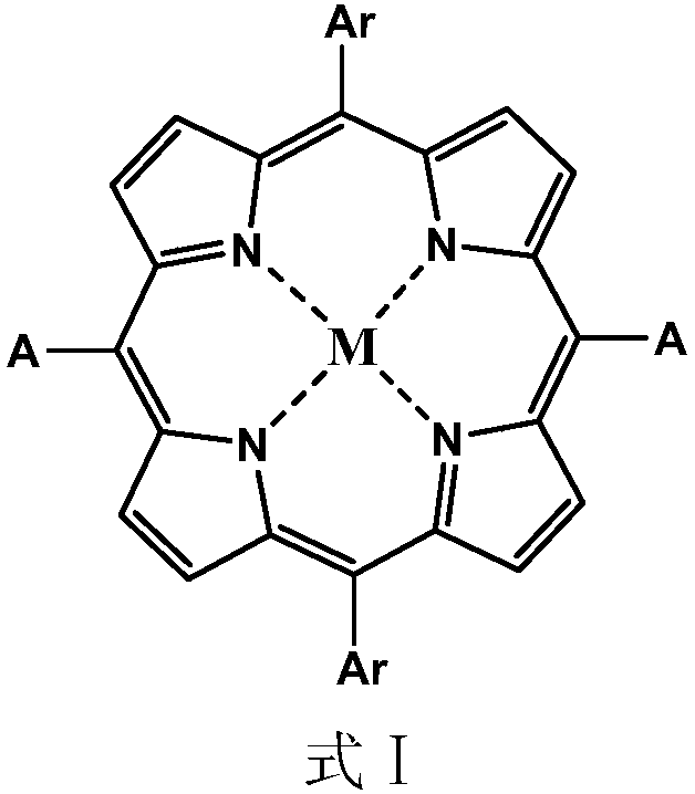 Porphyrin small molecule perovskite cathode buffer layer material, preparation method and applications thereof