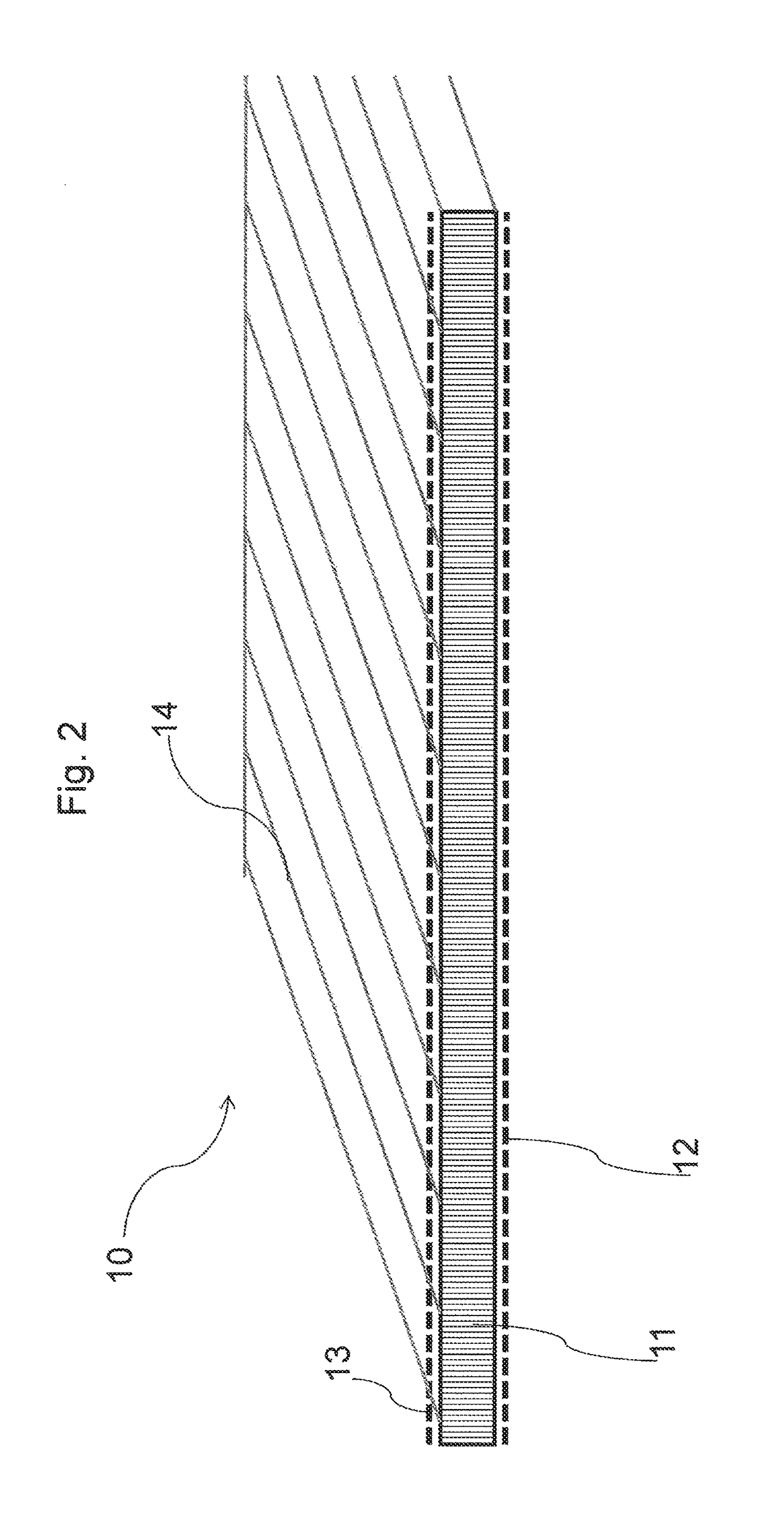 Optical light guide element and a method for manufacturing