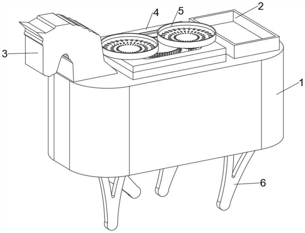 Goods and meal delivery device for hotel